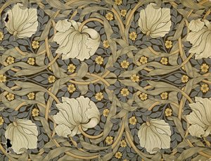 Pimpernel, design for tapet, 1876